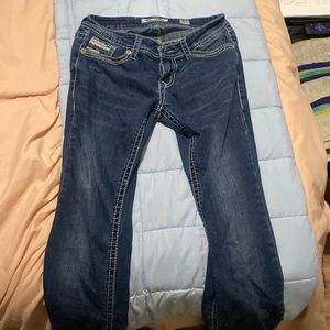 Bell bottom jeans